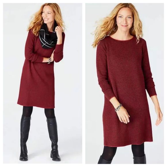 j jill sweatshirt dress